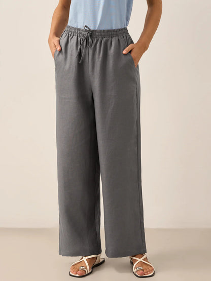 Pantalon Lin