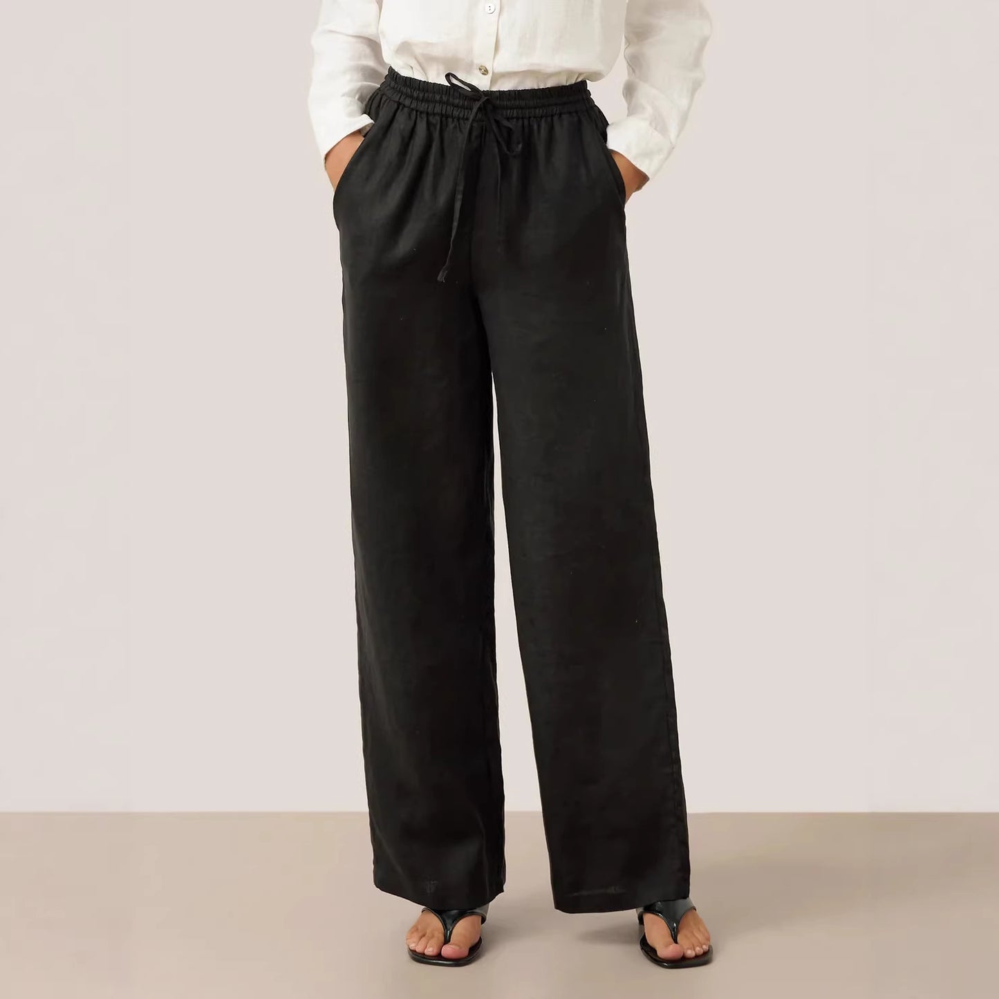 Pantalon Lin